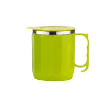 250ML Stainless Steel Mug: Insulated, Leakproof Lid, Hot/Cold Drinks (Mix Color)